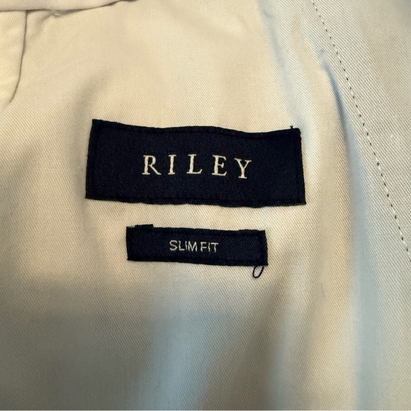 Men's Riley Blue Slim Fit Pants 38x32 - Picture 5 of 5